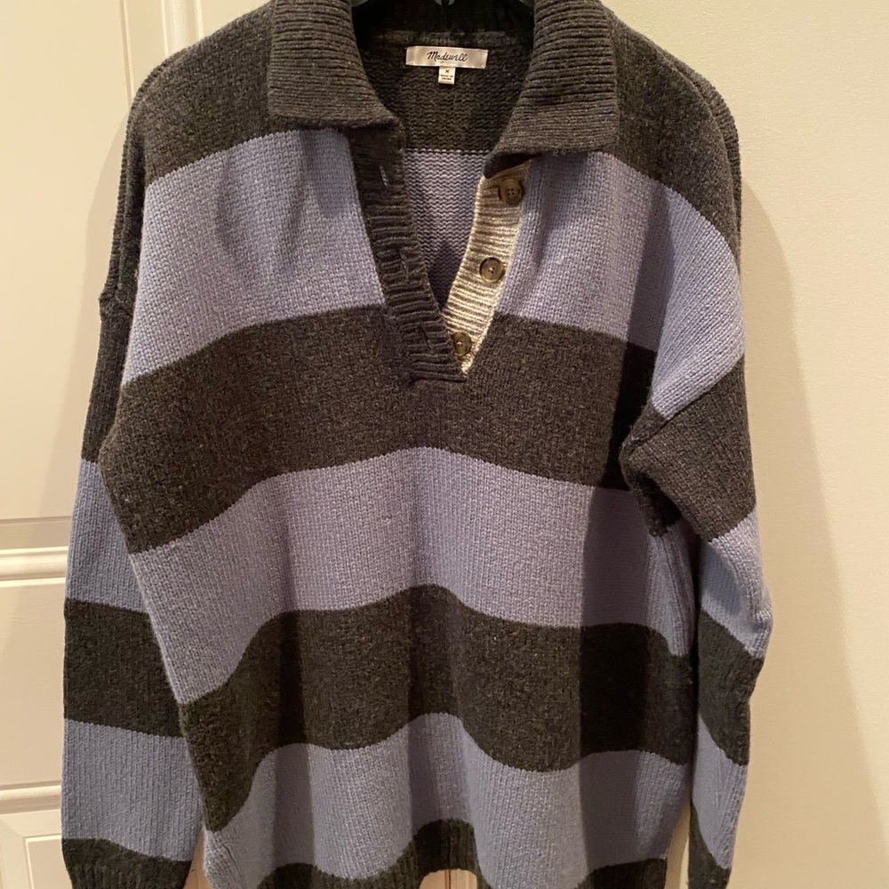 Madewell cotton/polyester Tunic Sweater worn once, excellent condition.